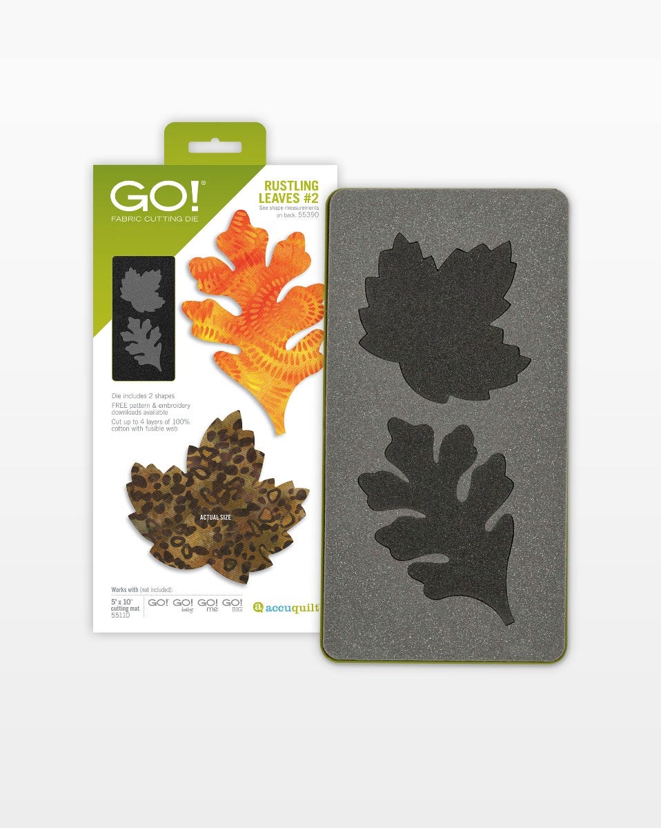 Rustelling GO! Rustling Leaves #2- Maple and Oak (Large) Die