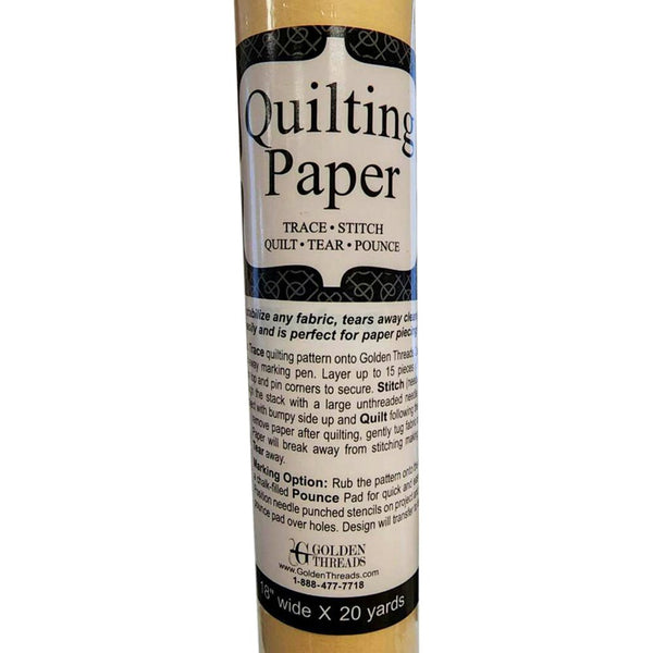 Golden Threads Quilting Paper 18in x 20yds Golden Threads Quilting Paper 18in x 20yds