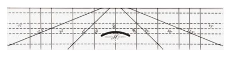 Good Measure Every Angle Low Shank Quilting Ruler Template by Amanda Murphy