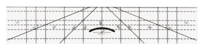 Good Measure Every Angle Low Shank Quilting Ruler Template by Amanda Murphy