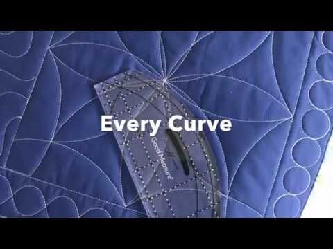 Good Measure Every Curve Quilting Ruler Template Set for Longarm Quilting Machines by Amanda Murphy