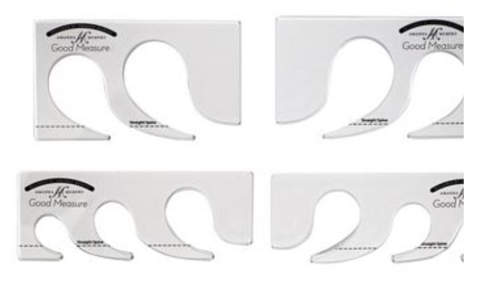 Every Feather Low Shank Quilting Ruler Template