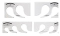 Good Measure Every Feather Low Shank Quilting Ruler Template by Amanda Murphy