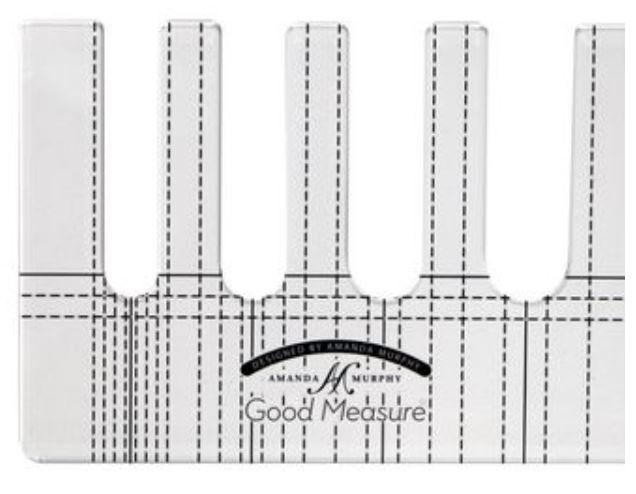 Good Measure Every Line Low Shank Quilting Ruler Template