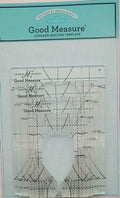 Good Measure Every Petal Quilting Ruler Template Set # 1 by Amanda Murphy