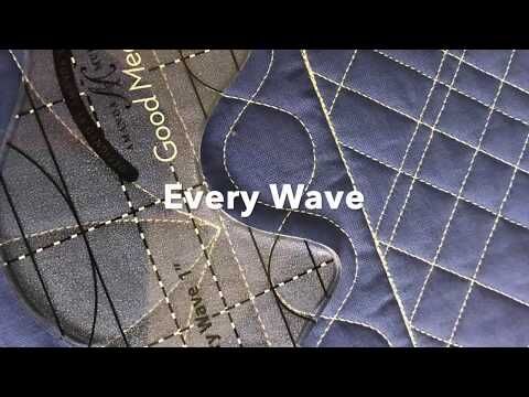 Good Measure Every Wave Quilting Ruler Template Set for Longarm Quilting Machines by Amanda Murphy