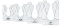 Good Measure Ribbon Candy 4pc Low Shank Quilting Ruler Template Set by Amanda Murphy