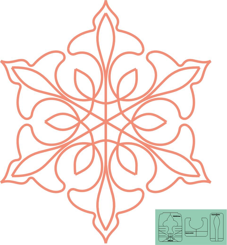Grand Leaf Template by Westalee Design