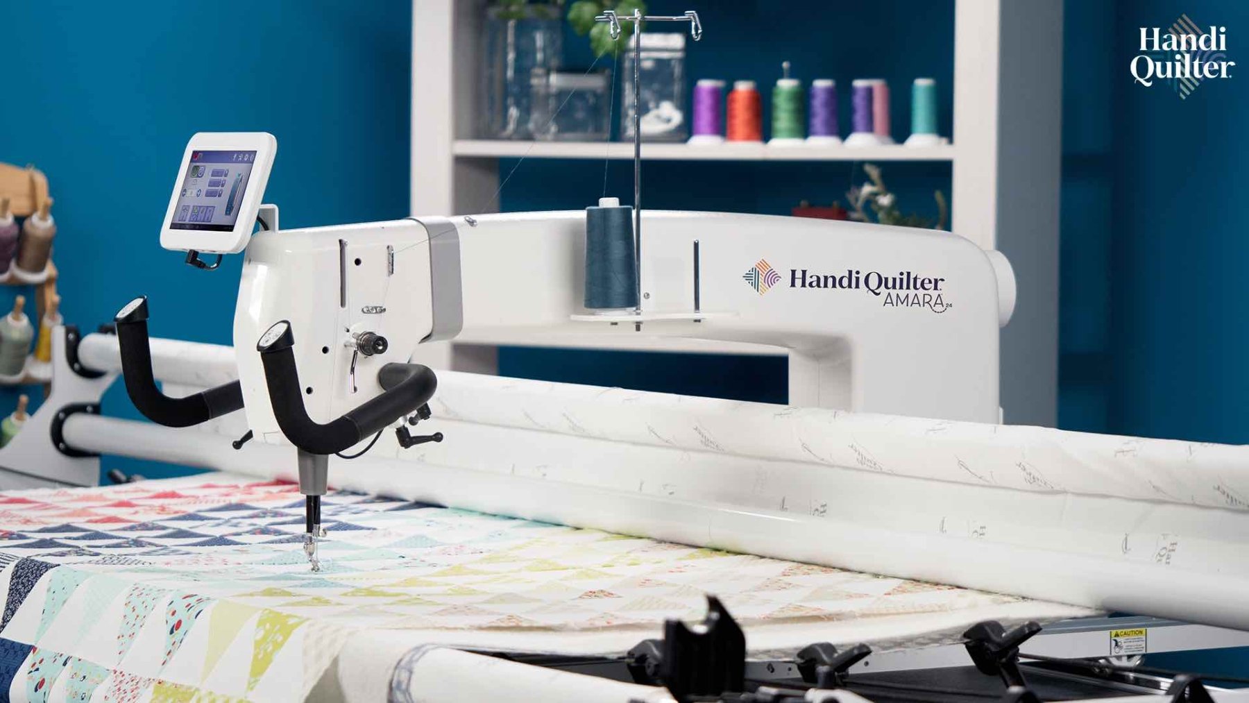 Handi Quilter Amara 24-inch Longarm Quilting Machine and Frame
