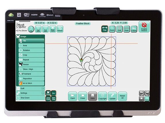 Computerized Quilting System Handi Quilter Pro-Stitcher Premium Computerized Quilting System