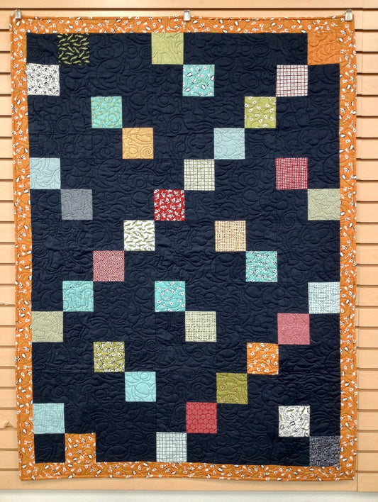 Have an oddball charm pack? Let’s make a quilt! Class