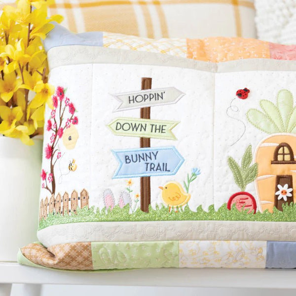 Design KB Hoppin Down the Bunny Trail and Fabric Kit