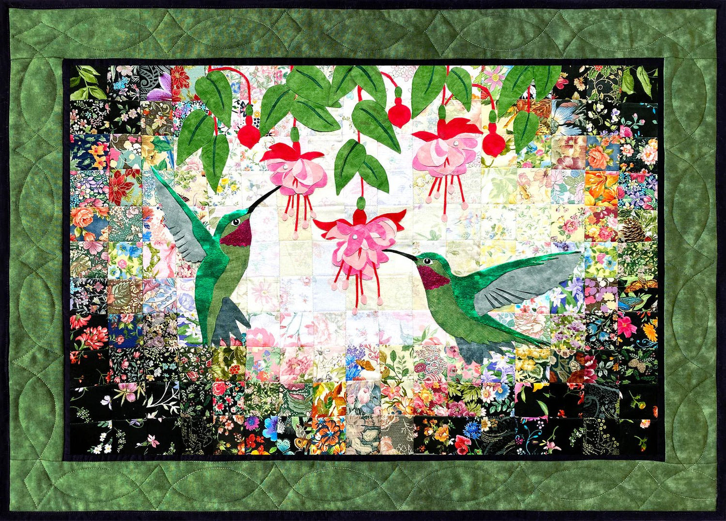 Hummingbird Kisses Quilt Kit