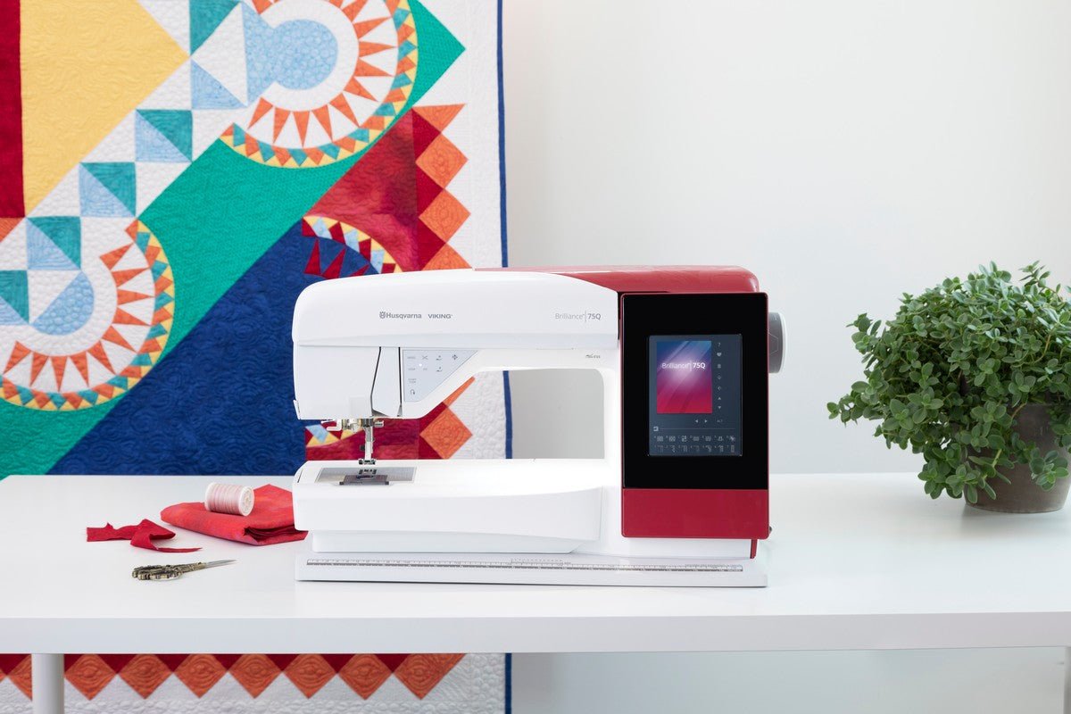 Husqvarna Viking Brilliance 75Q Sewing and Quilting Machine