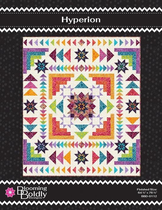 Hyperion Quilt Pattern by Leslie Ryan