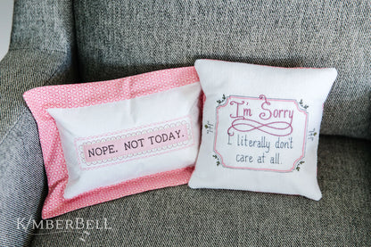 Kimberbell Sweet and Snarky: Kimberblank Appliques