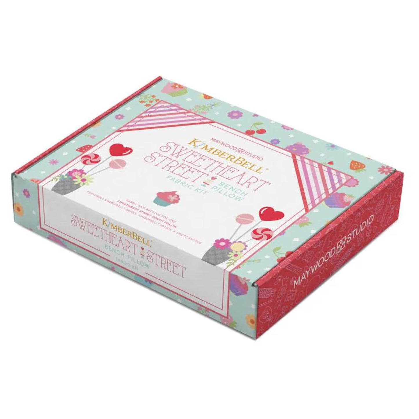Fabric Kit KB Sweetheart Street Bench Pillow