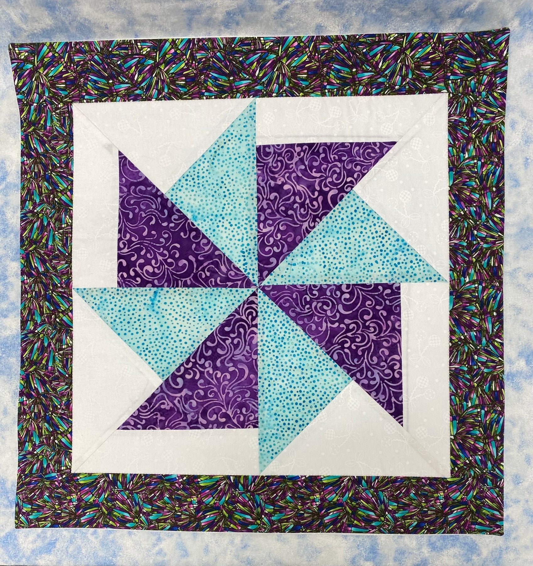 Introduction to Foundation Paper Piecing: Pinwheel Pillowcover