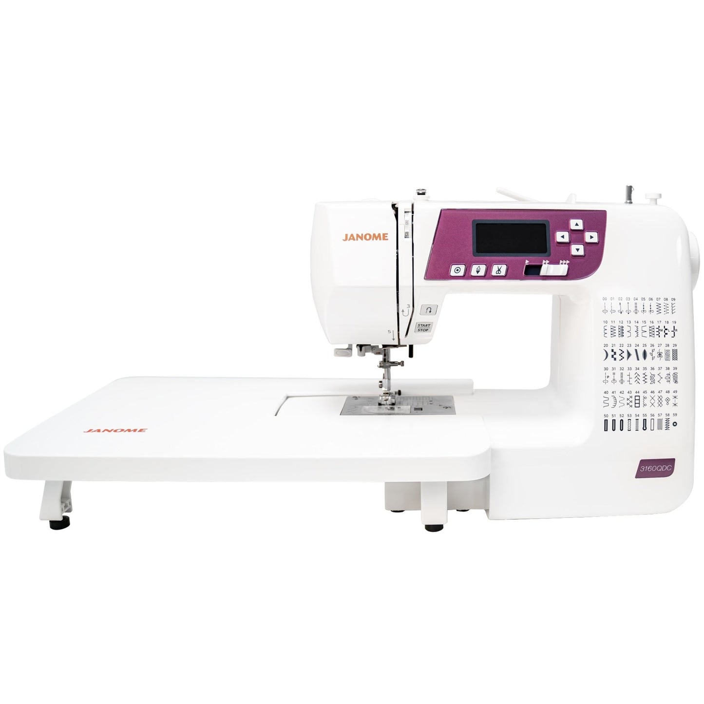 Janome 3160QDC-G Computerized Sewing & Quilting Machine - Quality Sewing & Vacuum