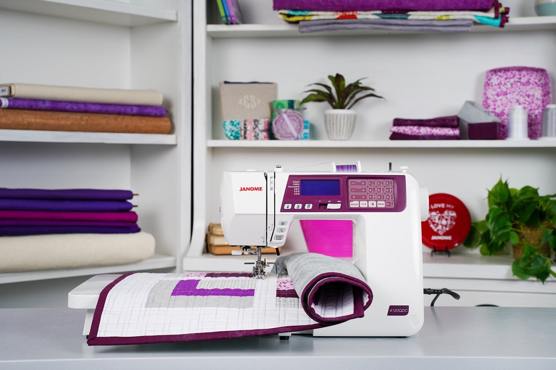 Janome 4120QDC-G Computerized Sewing & Quilting Machine