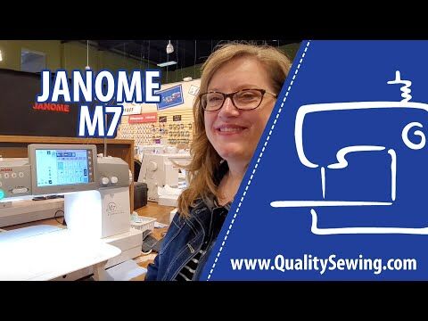 Janome Continental M7 Professional Sewing and Quilting Machine