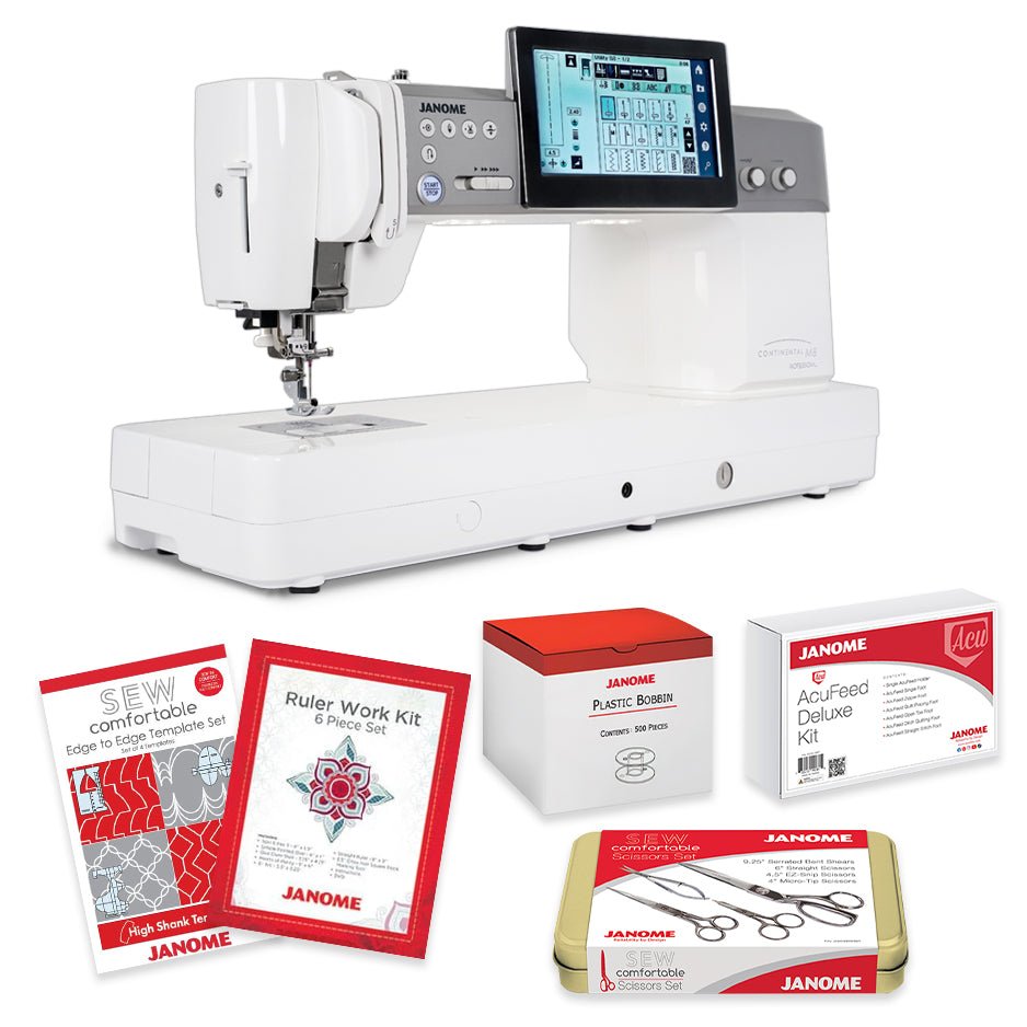 Janome Continental M8 Professional Quilting & Sewing Machine