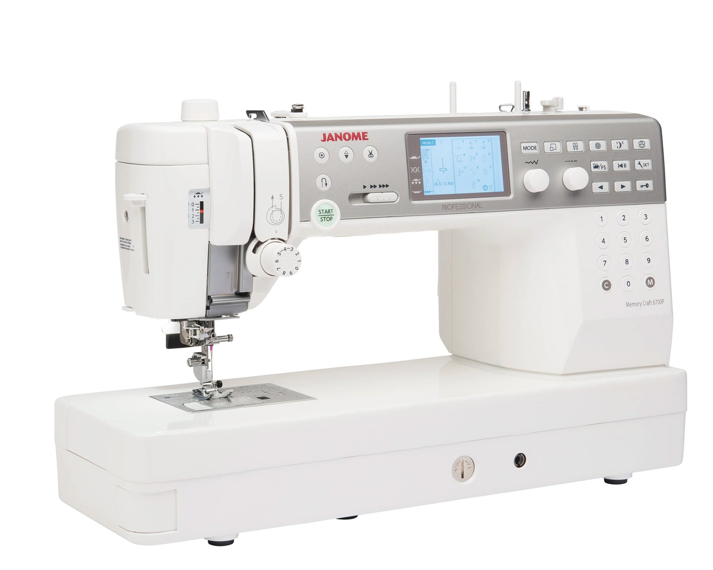 Janome Memory Craft 6700P Sewing and Quilting Machine - Quality Sewing & Vacuum