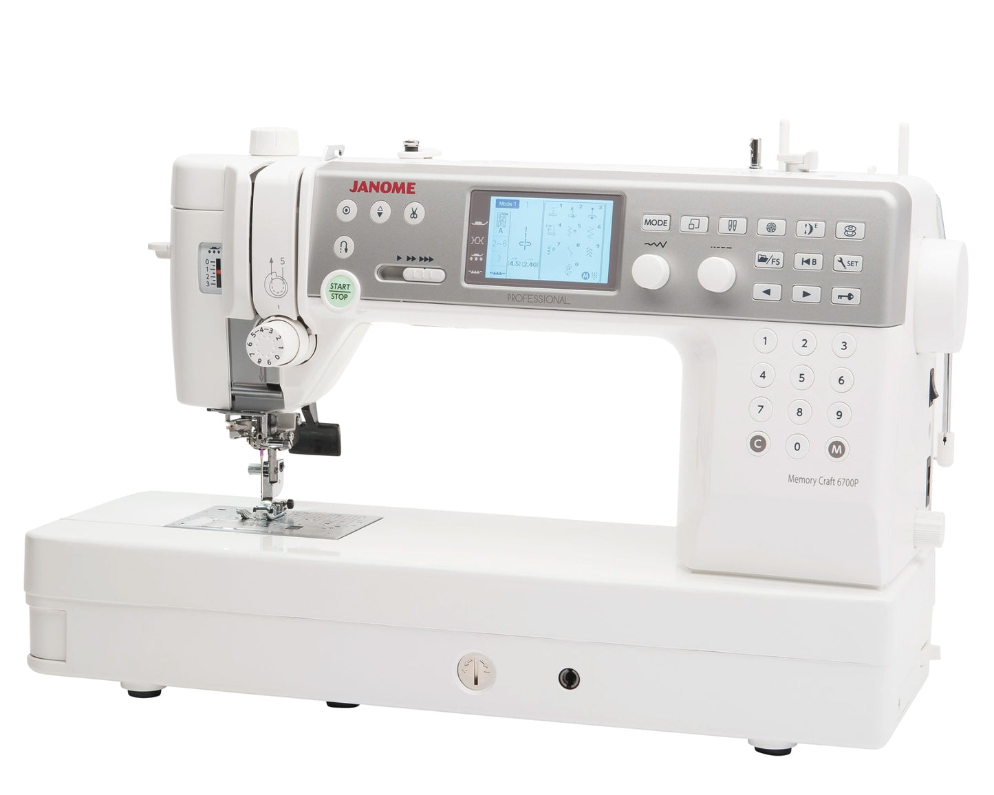 Janome Memory Craft 6700P Sewing and Quilting Machine - Quality Sewing & Vacuum