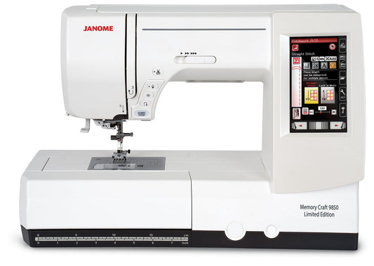 Janome Memory Craft 9850 Limited Edition