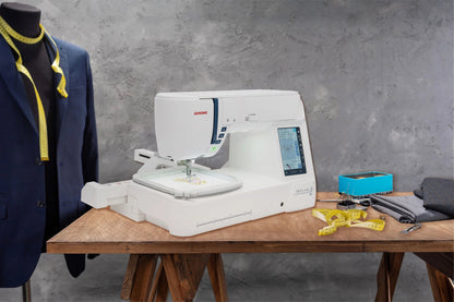 Janome Skyline S9 Sewing, Quilting & Embroidery Machine - Quality Sewing & Vacuum