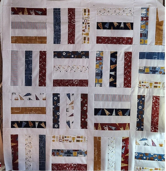 Jelly Roll Block Quilt Class - Quality Sewing & Vacuum