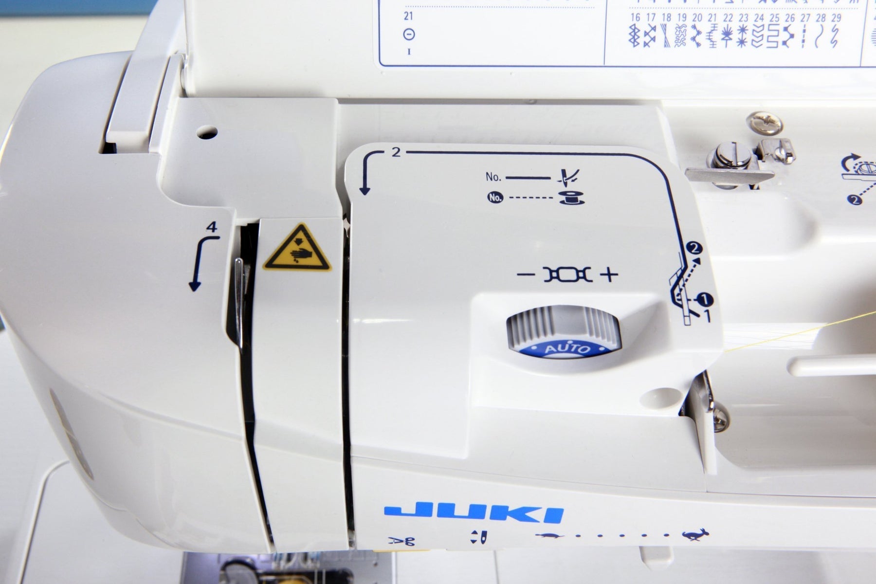Juki Exceed F400 | 456 Stitches, Box Feed, Quilting Juki Exceed F400 | 456 Stitches, Box Feed, Quilting