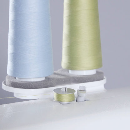 Juki Miyabi J350QVP-S Sit-Down Style Longarm Machine with Table - Quality Sewing & Vacuum