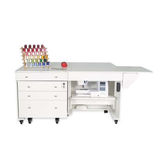 Kangaroo & Joey Dual Rail Electric Sewing Cabinet - Quality Sewing & Vacuum