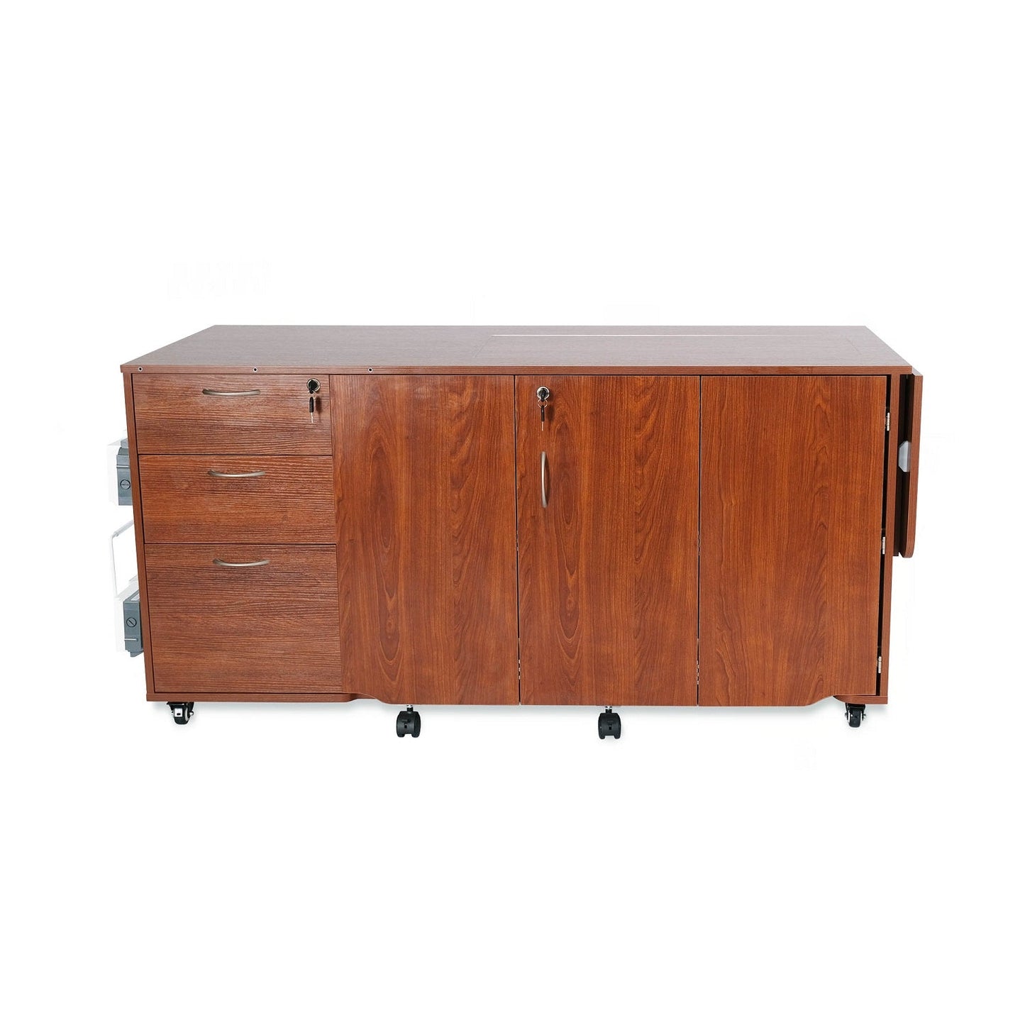 Kangaroo Sydney Sewing Cabinet with Hydraulic XL Lift - Quality Sewing & Vacuum