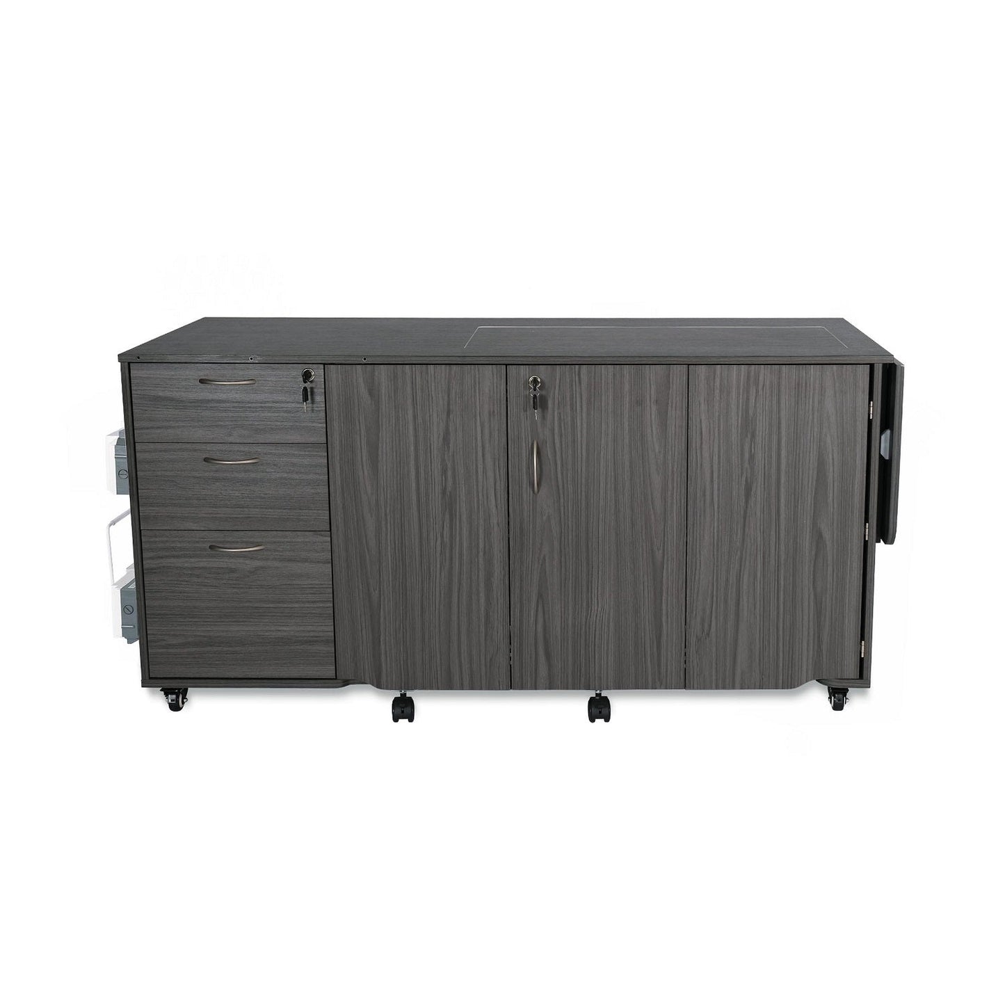 Kangaroo Sydney Sewing Cabinet with Hydraulic XL Lift - Quality Sewing & Vacuum