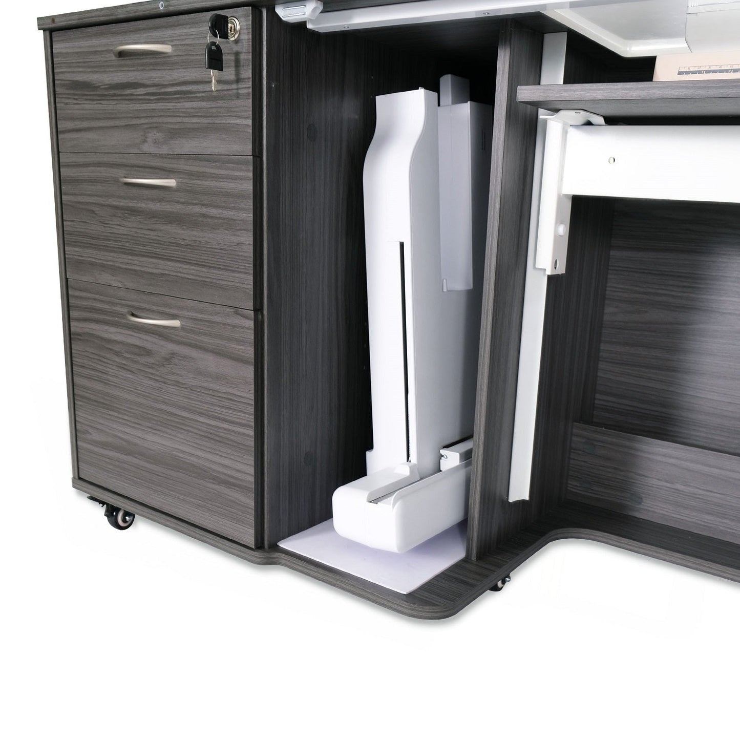 Kangaroo Sydney Sewing Cabinet with Hydraulic XL Lift - Quality Sewing & Vacuum