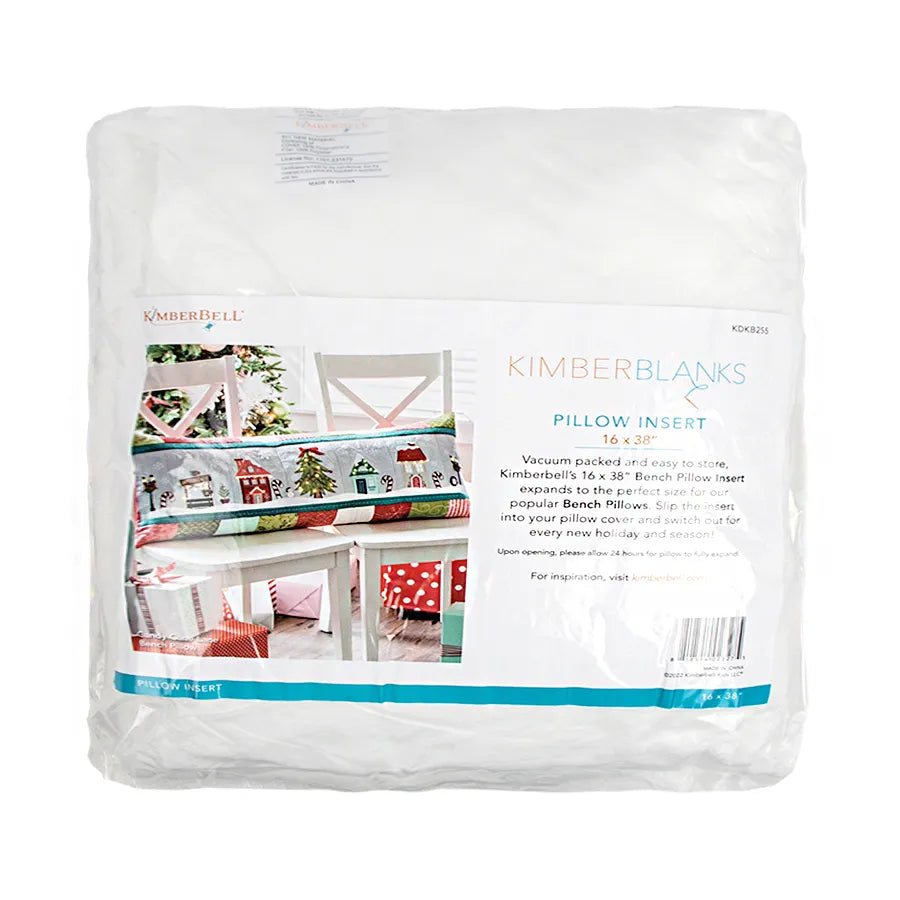 Kimberbell Bench Pillow Form 16x38
