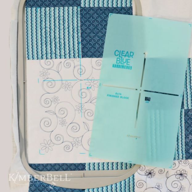 Kimberbell Clear Blue Tiles: Expansion Set - Quality Sewing & Vacuum