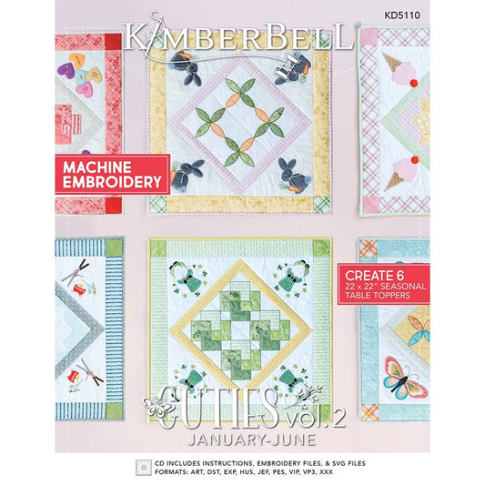 Kimberbell Cuties Tabletoppers Vol. 2 (Jan-June)