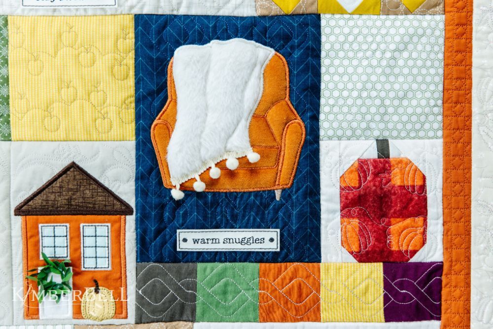Kimberbell Falling for Autumn Quilt Kit - Quality Sewing & Vacuum