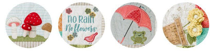 Kimberbell Spring Showers Quilt Machine Embroidery Pattern - Quality Sewing & Vacuum
