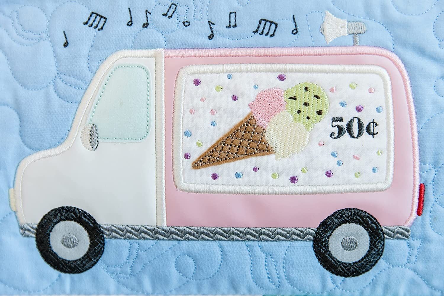 Kimberbell Two Scoops Bench Pillow Embellishment Kit