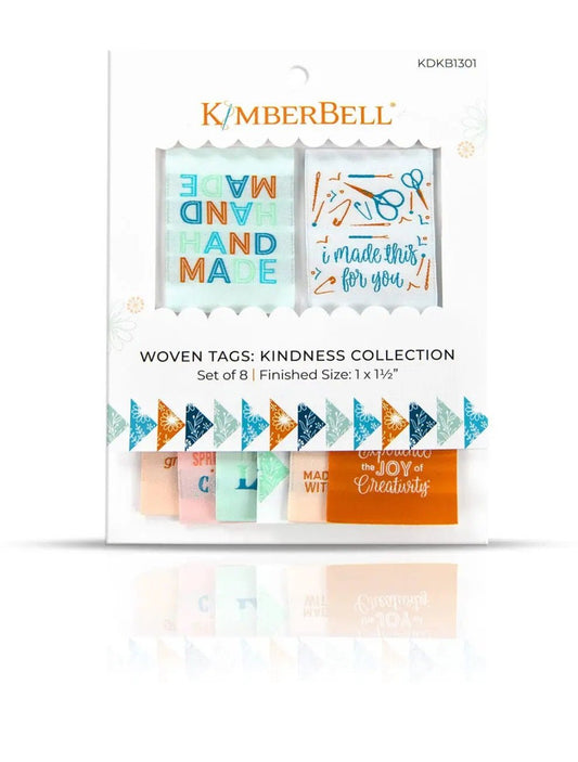 Kimberbell Woven Tags: Kindness Collection - Quality Sewing & Vacuum