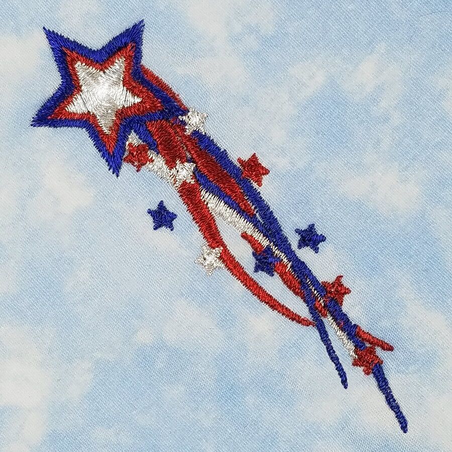 KingStar Metallic Patriotic Thread Pack - Quality Sewing & Vacuum