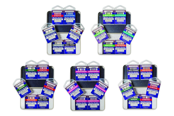 Klasse 6-Piece Needle Variety Tin | Quality Sewing