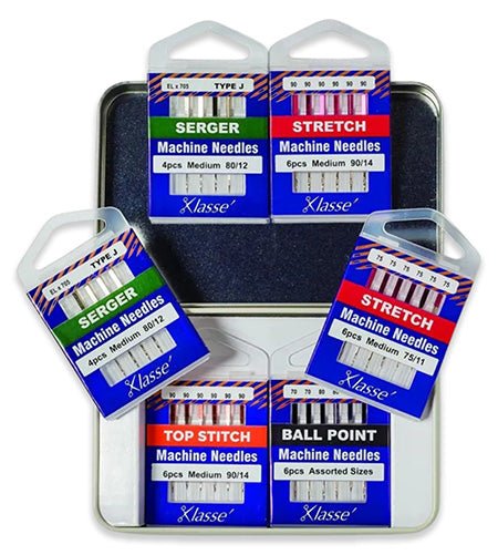 Klasse 6-Piece Needle Variety Tin
