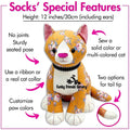 Learn to Sew Plushies Class: Socks the Sitting Cat