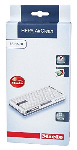 Miele Allergy XL Pack - 8x Airclean 3D GN Vacuum Bags +1 Hepa Filter SF-HA 50