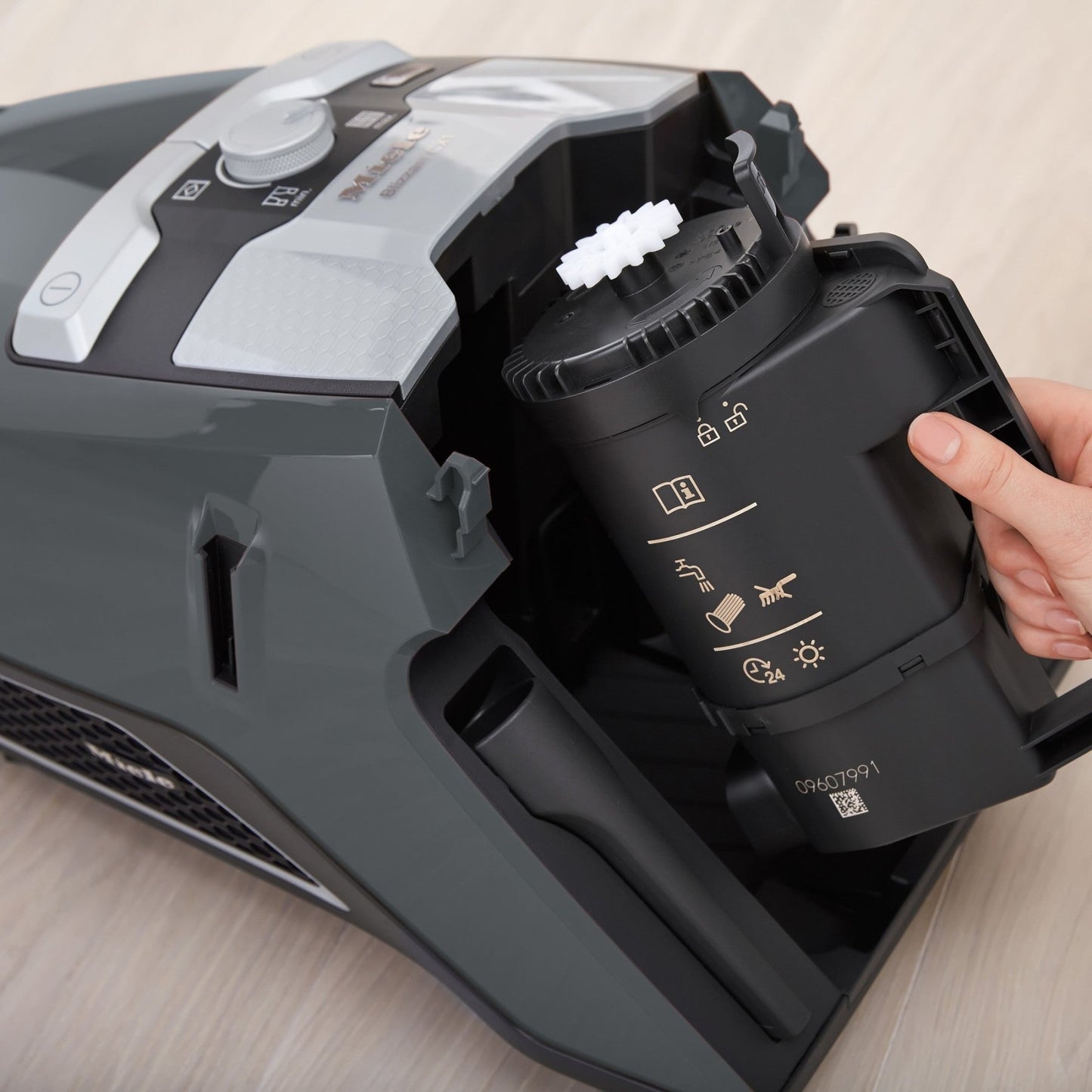 Miele Blizzard CX1 Pure Suction Bagless Canister Vacuum